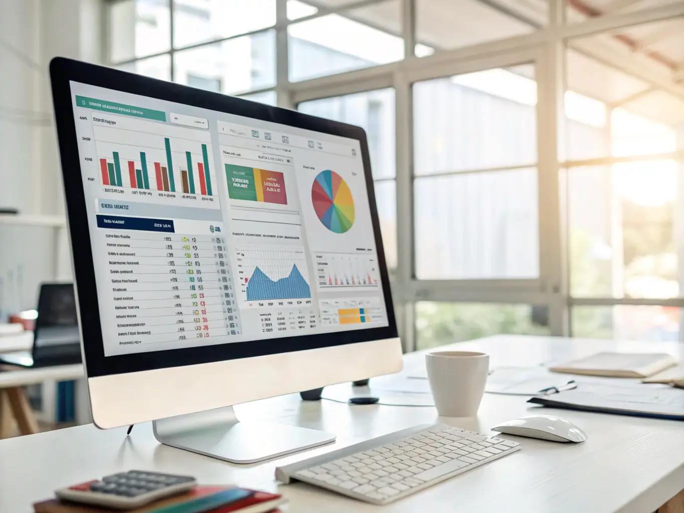 A visual representation of a budgeting dashboard with charts and graphs, highlighting the ability to set spending limits and track expenses in real-time with Payhawk's virtual cards.