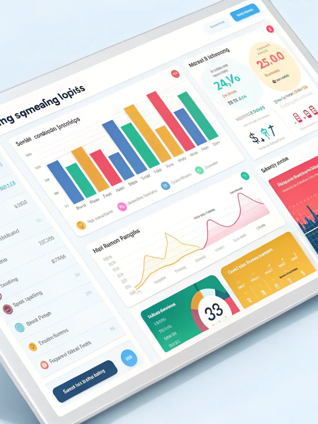 A digital dashboard displaying real-time transaction data, with graphs and charts illustrating spending patterns and transaction history, set against a modern, user-friendly interface.